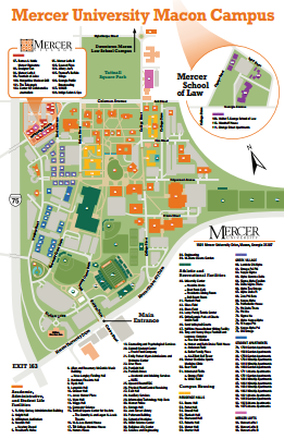 Emory University Campus Map Printable